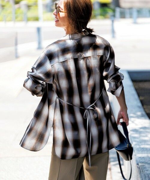 UNFILO / アンフィーロ シャツ・ブラウス | レギュラーカラー ポプリンシャツ | 詳細22