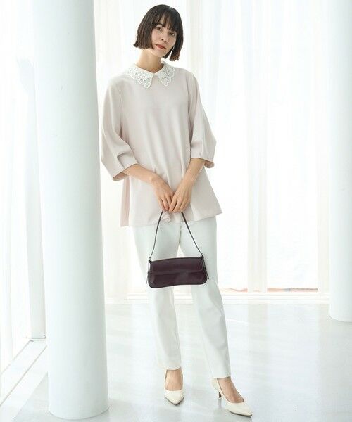 UNFILO / アンフィーロ シャツ・ブラウス | 【2WAY/新色追加/セレモニー】BEAUTY MOVE レース襟ブラウス | 詳細4