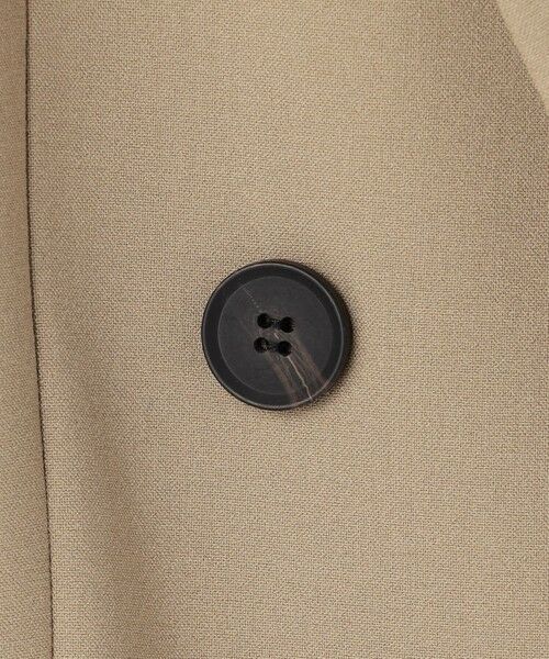UNFILO / アンフィーロ テーラードジャケット | ウールライク ダブルブレスト ジャケット | 詳細10