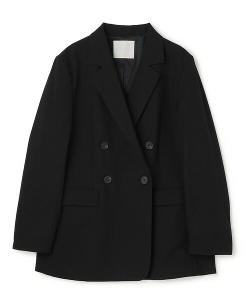 UNFILO / アンフィーロ テーラードジャケット | ウールライク ダブルブレスト ジャケット | 詳細15