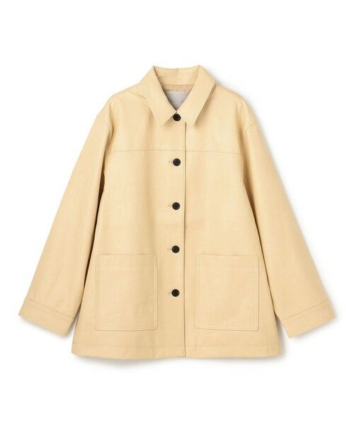 UNFILO / アンフィーロ その他アウター | 【洗える】フェイクレザー ジャケット | 詳細7