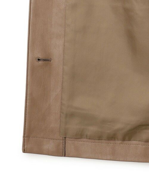 UNFILO / アンフィーロ その他アウター | 【洗える】フェイクレザー ジャケット | 詳細17