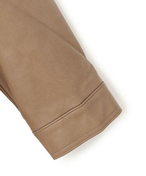 UNFILO / アンフィーロ その他アウター | 【洗える】フェイクレザー ジャケット | 詳細12