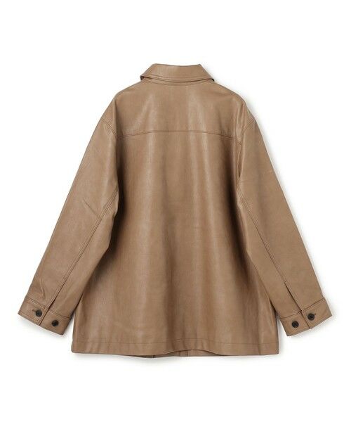 UNFILO / アンフィーロ その他アウター | 【洗える】フェイクレザー ジャケット | 詳細15