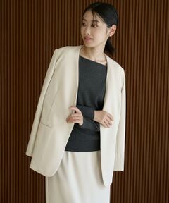 UNFILO / アンフィーロ その他アウター | BEAUTY MOVE ノーカラージャケット