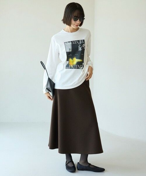 UNFILO / アンフィーロ カットソー | コットンスムース グラフィック ロンＴ | 詳細8