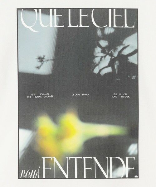 UNFILO / アンフィーロ カットソー | コットンスムース グラフィック ロンＴ | 詳細19