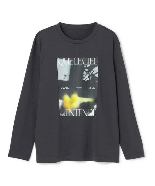 UNFILO / アンフィーロ カットソー | コットンスムース グラフィック ロンＴ | 詳細23