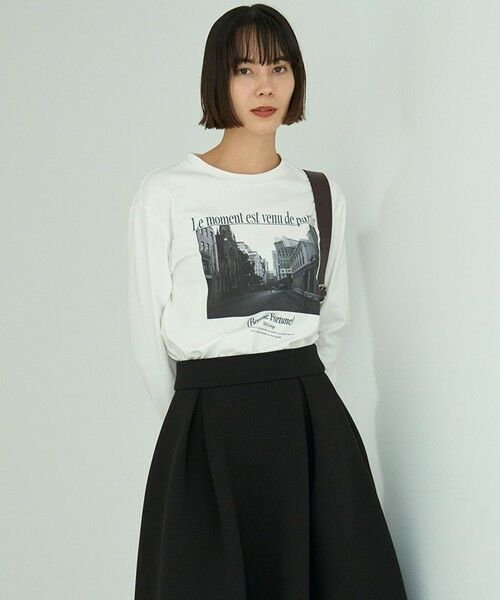 UNFILO / アンフィーロ カットソー | コットンスムース グラフィック ロンＴ | 詳細25