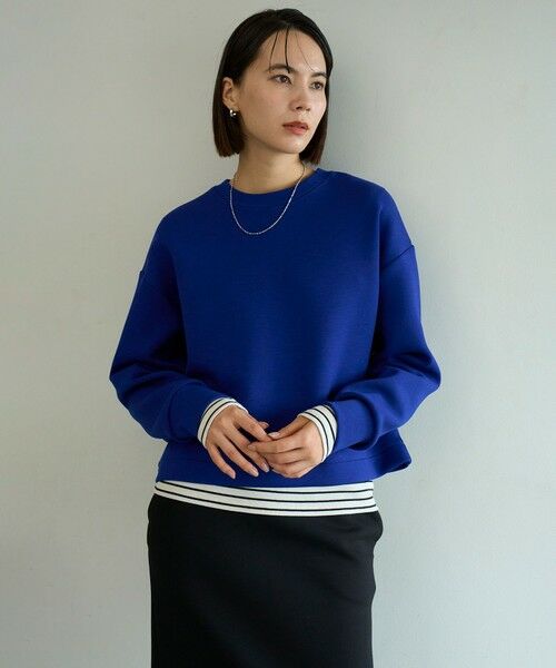 UNFILO / アンフィーロ カットソー | コットンカシミヤ クルーネックカットソー | 詳細7