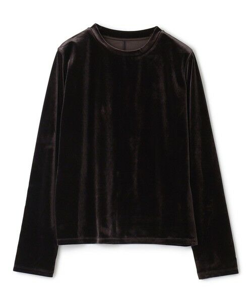UNFILO / アンフィーロ カットソー | ストレッチ ベロアロンT | 詳細9