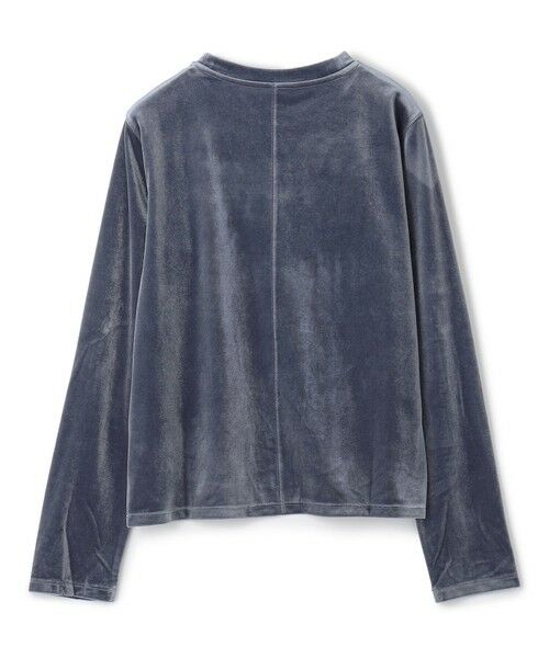 UNFILO / アンフィーロ カットソー | ストレッチ ベロアロンT | 詳細13