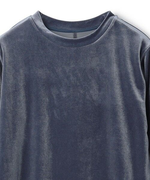 UNFILO / アンフィーロ カットソー | ストレッチ ベロアロンT | 詳細14