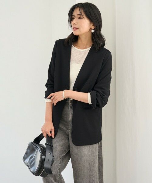 UNFILO / アンフィーロ カットソー | ストレッチ レーストップス | 詳細3