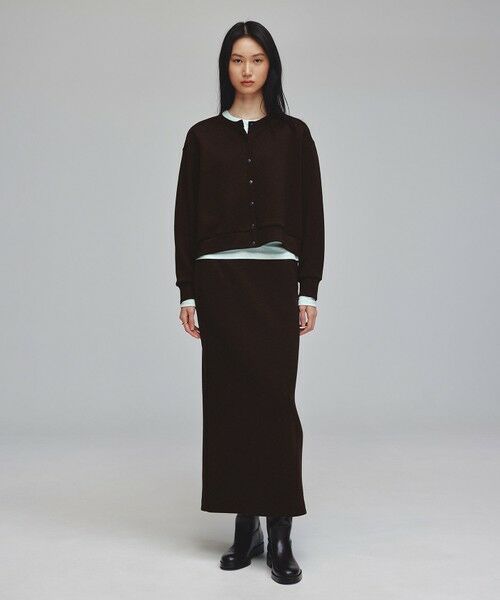 UNFILO / アンフィーロ カーディガン・ボレロ | 【野呂佳代さん着用】BEAUTY FORM JERSEY スナップカーディガン | 詳細7