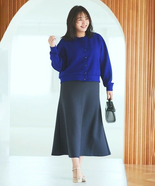 UNFILO / アンフィーロ カーディガン・ボレロ | 【野呂佳代さん着用】BEAUTY FORM JERSEY スナップカーディガン | 詳細10