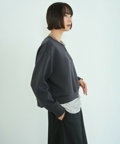 UNFILO / アンフィーロ カーディガン・ボレロ | 【野呂佳代さん着用/新色追加】BEAUTY FORM JERSEY スナップカーディガン | 詳細20