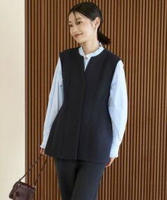 UNFILO / アンフィーロ ベスト | 【VERY×UNFILOコラボ】BEAUTY FORM JERSEY+ ペプラムジレ