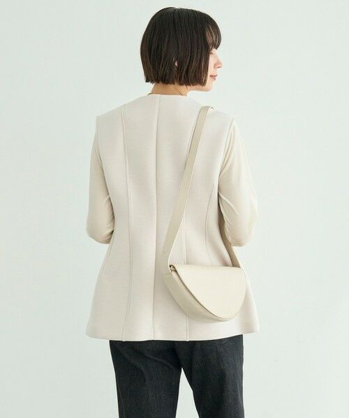 UNFILO / アンフィーロ ベスト | 【VERY×UNFILOコラボ】BEAUTY FORM JERSEY+ ペプラムジレ | 詳細2