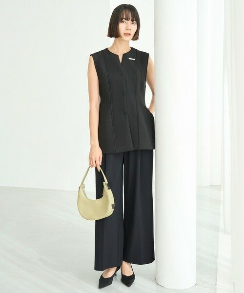 UNFILO / アンフィーロ ベスト | 【VERY×UNFILOコラボ】BEAUTY FORM JERSEY+ ペプラムジレ | 詳細21