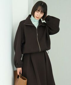 UNFILO / アンフィーロ ブルゾン | 【VERY×UNFILOコラボ】BEAUTY FORM JERSEY+ ZIPブルゾン