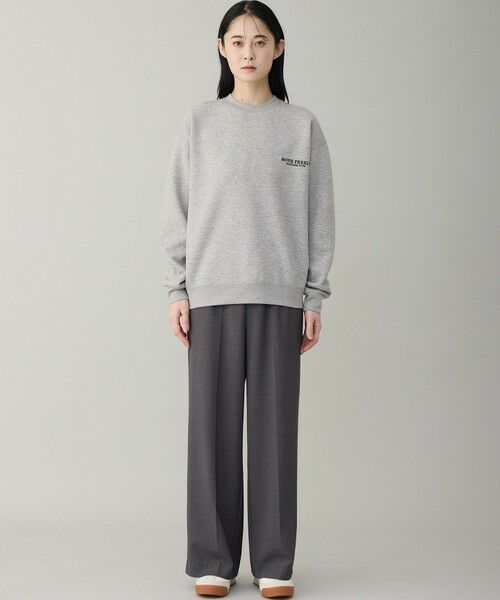 UNFILO / アンフィーロ スウェット | 【男女兼用】BEAUTY FORM JERSEY ロゴ クルー | 詳細12