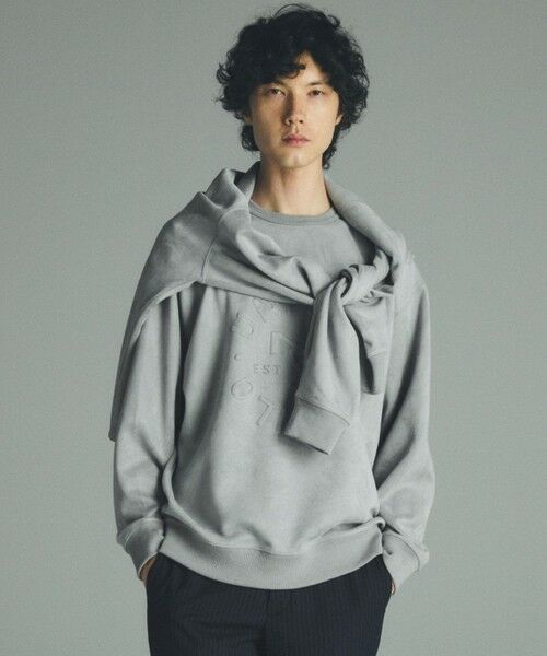 UNFILO / アンフィーロ カットソー | 【男女兼用】クリーンスエード クルー | 詳細1