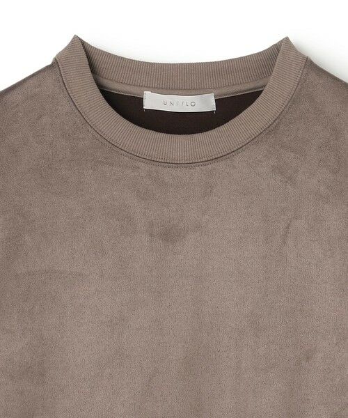 UNFILO / アンフィーロ カットソー | 【男女兼用】クリーンスエード クルー | 詳細20