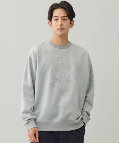 UNFILO / アンフィーロ カットソー | 【男女兼用】クリーンスエード エンボスロゴ クルー