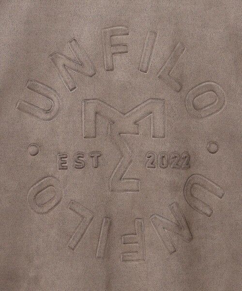 UNFILO / アンフィーロ カットソー | 【男女兼用】クリーンスエード エンボスロゴ クルー | 詳細21