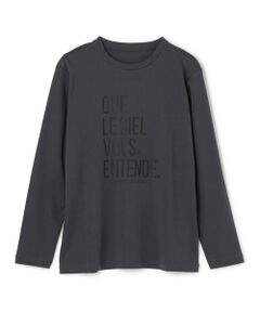 UNFILO / アンフィーロ カットソー | コットンスムース グラフィック ロンＴ