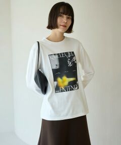 UNFILO / アンフィーロ カットソー | コットンスムース グラフィック ロンＴ