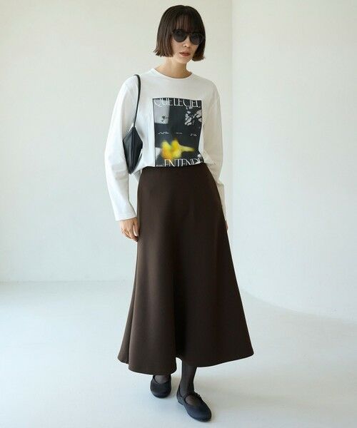 UNFILO / アンフィーロ カットソー | コットンスムース グラフィック ロンＴ | 詳細9