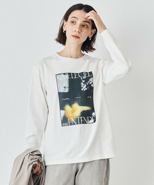 UNFILO / アンフィーロ カットソー | コットンスムース グラフィック ロンＴ | 詳細10