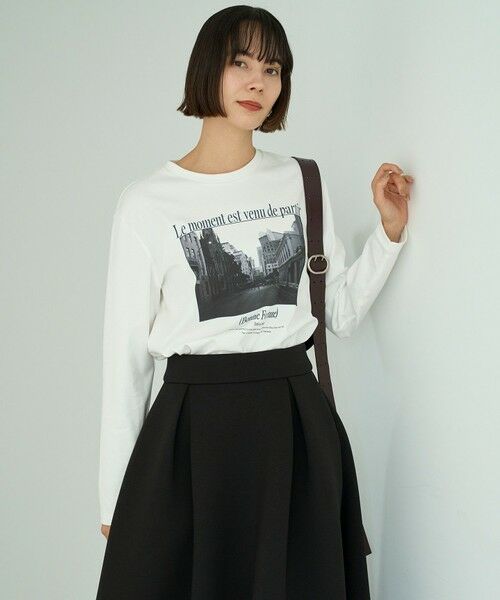 UNFILO / アンフィーロ カットソー | コットンスムース グラフィック ロンＴ | 詳細24