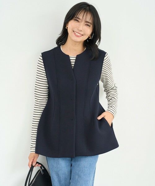 UNFILO / アンフィーロ カットソー | 【野呂佳代さん着用】コットンカシミヤ クルーネックカットソー | 詳細6