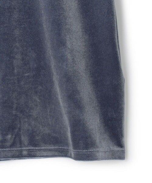 UNFILO / アンフィーロ カットソー | ストレッチ ベロアロンT | 詳細16