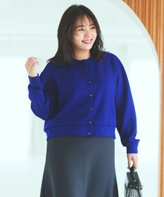 UNFILO / アンフィーロ カーディガン・ボレロ | 【野呂佳代さん着用】BEAUTY FORM JERSEY スナップカーディガン