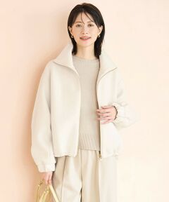 UNFILO / アンフィーロ ブルゾン | 【野呂佳代さん着用】BEAUTY FORM JERSEY+ ZIPブルゾン