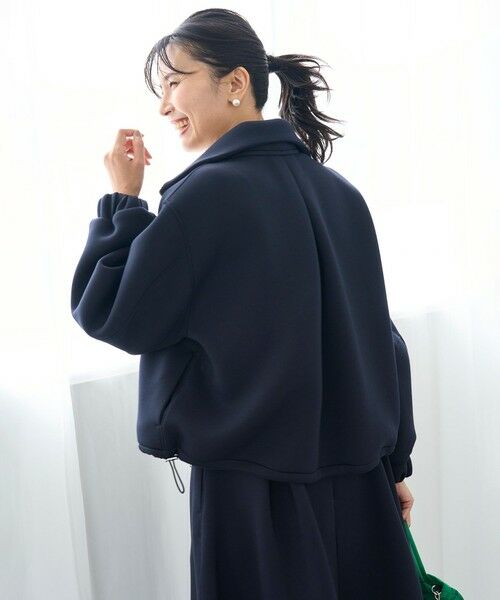 UNFILO / アンフィーロ ブルゾン | 【野呂佳代さん着用】BEAUTY FORM JERSEY+ ZIPブルゾン | 詳細22