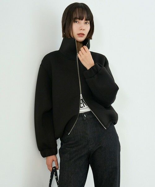 UNFILO / アンフィーロ ブルゾン | 【野呂佳代さん着用】BEAUTY FORM JERSEY+ ZIPブルゾン | 詳細26