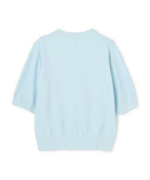 UNFILO / アンフィーロ ニット・セーター | ベロアモール ハーフスリーブニット | 詳細10