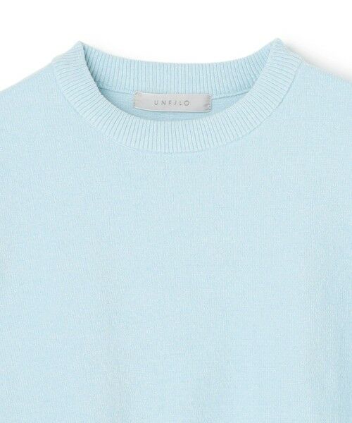 UNFILO / アンフィーロ ニット・セーター | ベロアモール ハーフスリーブニット | 詳細11