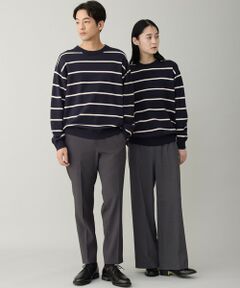 UNFILO / アンフィーロ ニット・セーター | 【OCEANS YouTube 掲載/男女兼用】スムースシルキーニット 柄