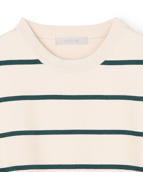 UNFILO / アンフィーロ ニット・セーター | 【OCEANS YouTube 掲載/男女兼用】スムースシルキーニット 柄 | 詳細7