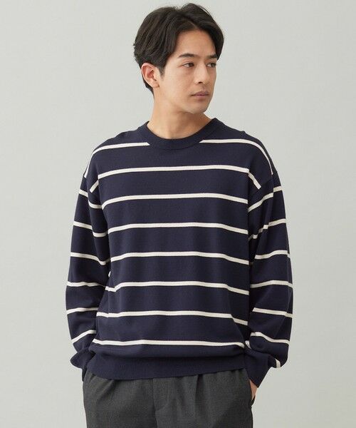 UNFILO / アンフィーロ ニット・セーター | 【OCEANS YouTube 掲載/男女兼用】スムースシルキーニット 柄 | 詳細12