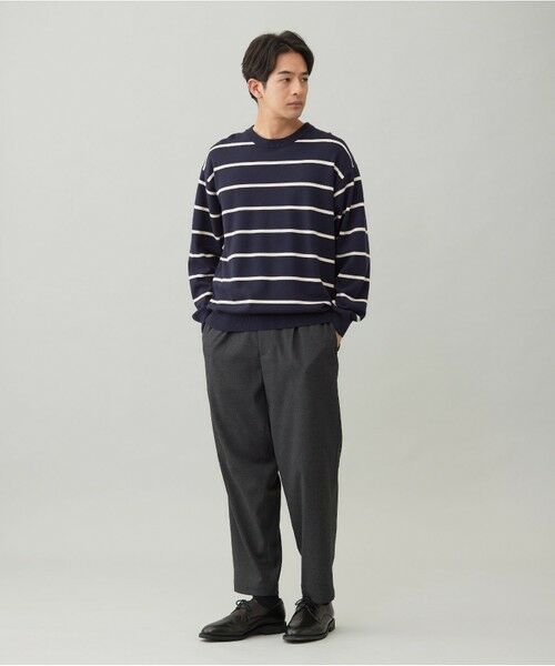 UNFILO / アンフィーロ ニット・セーター | 【OCEANS YouTube 掲載/男女兼用】スムースシルキーニット 柄 | 詳細13