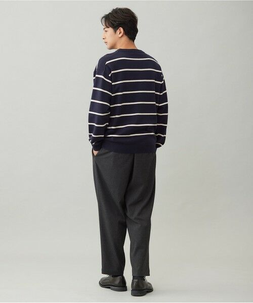 UNFILO / アンフィーロ ニット・セーター | 【OCEANS YouTube 掲載/男女兼用】スムースシルキーニット 柄 | 詳細15