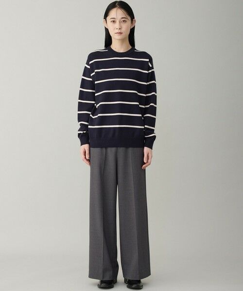 UNFILO / アンフィーロ ニット・セーター | 【OCEANS YouTube 掲載/男女兼用】スムースシルキーニット 柄 | 詳細18