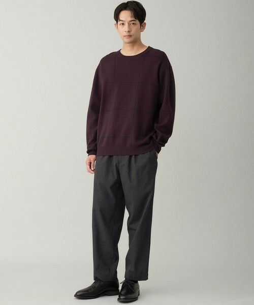 UNFILO / アンフィーロ ニット・セーター | 【OCEANS YouTube 掲載/男女兼用】スムースシルキーニット 柄 | 詳細24